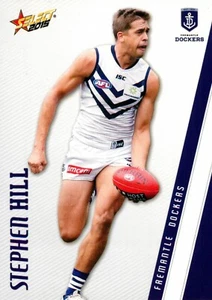 2015 FREMANTLE DOCKERS AFL Card STEPHEN HILL - Picture 1 of 3