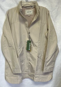 NWT Orvis Women’s Pack-And-Go Jacket Cinch Waist Hood Light Tan Beige Size XL - Picture 1 of 14