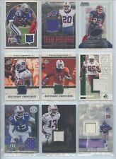 108 CARD ALL GAME USED HUGE NFL LOT FOOTBALL Jersey Patch #'ed GU Rookie RC