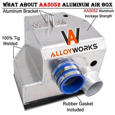 Aluminum Intake Air Box Airbox 2-6 HP For ATV Polaris ACE 500 570 2014-2019 - Image 1 of 4