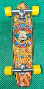 Tech Deck Los Simpson Santa Cruz Diapasón Krusty El Payaso Longboard En Forma - Imagen 1 de 5