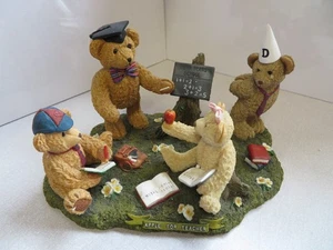 APPLE FOR TEACHER Beau Bears Figurine. In original box. - Picture 1 of 14