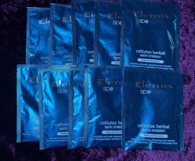 Elemis Cellutox Herbal Bath Synergy 10 sobres spa en casa lote de 10 oz Foto 1 de 4
