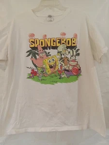 Camisa de Colección Bob Esponja Pantalones Cuadrados Nickelodeon Para Hombres Talla L Show de TV Dibujos Animados - Imagen 1 de 6