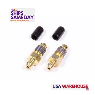 Russell 639580, Par de Purgas de Velocidad de Freno 10MM X 1.5 Acero Cadmio Performan Foto 1 de 4