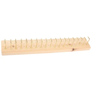 Solid Wood Jewelry Stand Rack Storage Holder Wooden Hook Display - Picture 1 of 12