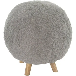 Critter Sitters grauer Pouf Ottoman - Bild 1 von 6