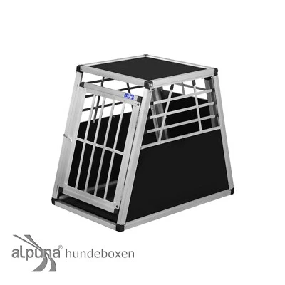 N4 Hundetransportbox Gitterbox Aluminium Transportbox Hundebox Alubox Autobox - Bild 1 von 4