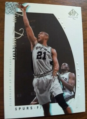 TIM DUNCAN, 1999-00 SP AUTHENTIC #73, SPURS - Image 1 of 2