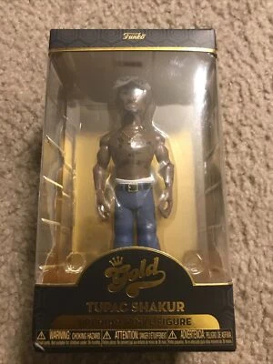 Figura Vinilo Premium Funko Gold Tupac Shakur 5 Pulgadas Serie Uno  Foto 1 de 4