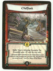 Outflank Fixed Fire & Shadow L5R CCG Five Rings Eric Polak - Picture 1 of 1