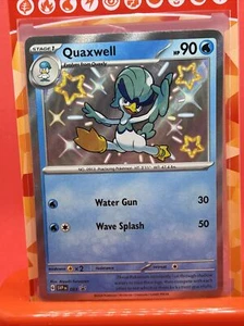 Quaxwell SVP 083 Shiny Holo Rare Promo Pokemon Trading Card Game Near Mint NM - Picture 1 of 2