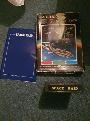  RARE BOX Space Raid Atari 2600 Game Boxed PAL Video  - Image 1 of 4