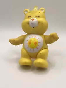 1983 Carebears “Funshine Bear" Poseable PVC Figure - Picture 1 of 3