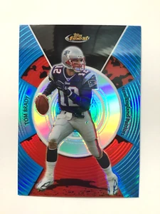 2005 TOPPS FINEST #105 - BLUE 154/299 - TOM BRADY - Picture 1 of 12