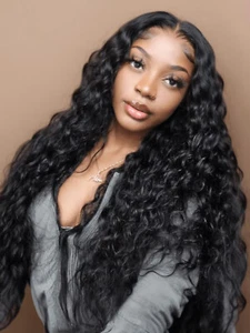 UNice Cambodian Natural Wave Human Hair Extensions 1/3 Bundles Hair Weaves Wefts - Picture 1 of 23