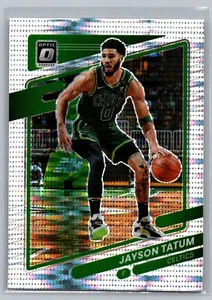 2021-22 Donruss Optic #25 Jayson Tatum Silver Pulsar Prizm Exclusive Celtics - Picture 1 of 2
