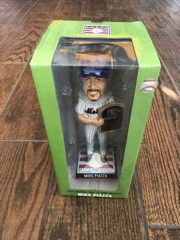Mike Piazza New York Mets 2016 Hall Of Fame Exclusive Bobblehead /360 With box Cover