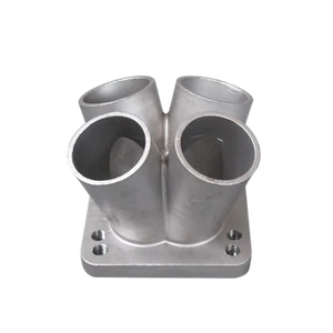 T3 T4 Acero Inoxidable Fundido 4-1 Turbo Cabezal Colector de Fusión Tubo 1.9" - Imagen 1 de 4