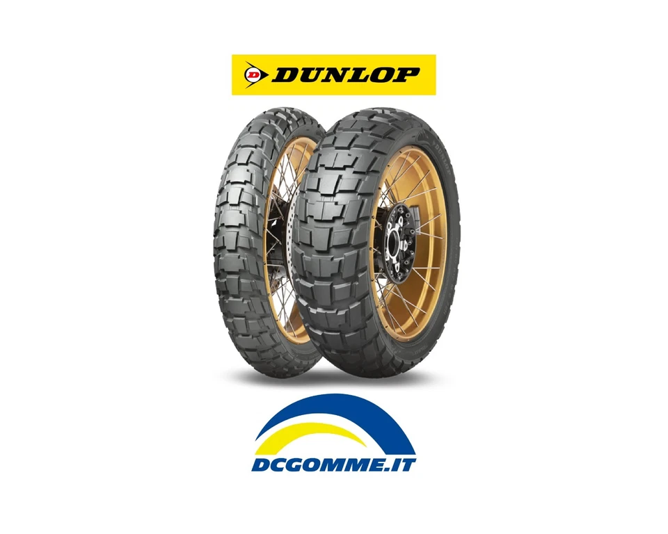 COPPIA GOMME DUNLOP TRAILMAX RAID 90/90 R 21 54T + 150/70 R 18 70T