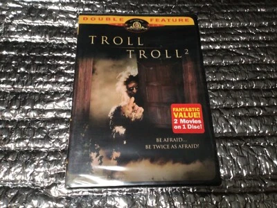 TROLL 1 AND 2 DOUBLE FEATURE DVD BRAND NEW FACTORY SEALED RARE!!!  - Image 1 of 4