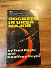 Rockets in Ursa Major Fred Hoyle Geoffrey Hoyle 1971 Vintage Sci-Fi Oprawa miękka
