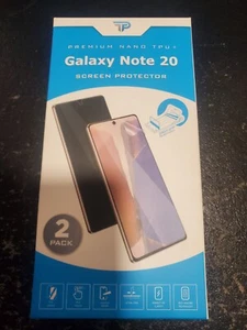 2-PACK PT-N20-SP Premium Nano TPU+ Screen Protector for GALAXY NOTE 20 - Photo 1 sur 1