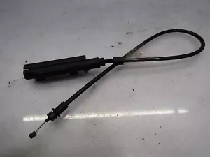BMW E38 7er 94-01 Motorhaubenhaube Fangschloss Riegel Entriegelungskabel Draht #B - Bild 1 von 5