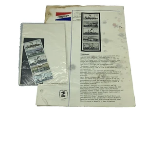 Francobolli corsi d'acqua interni BATTELLI A VAPORE 5 vintage inutilizzati spedizione USA 25 centesimi & Info Pg - Foto 1 di 8
