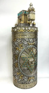 Torah CASE New silver plated Sefer Torah TIK, ARON, Jewish Israel Judaica - Picture 1 of 12
