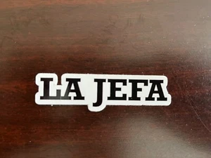 LA JEFA STICKER - LADY BOSS AUFKLEBER - Bild 1 von 4