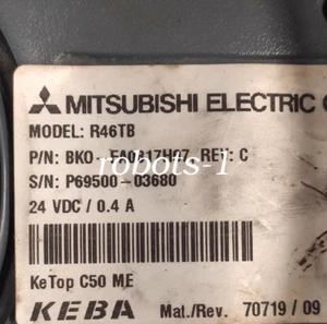 ONE MITSUBISHI Teach Pendant R46TB USED FedEx or DHL - Picture 1 of 2