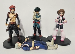 My Hero Academia Age of Heroes Banpresto Figure Lot Deku Shoto Red Riot Uravity - Picture 1 of 10