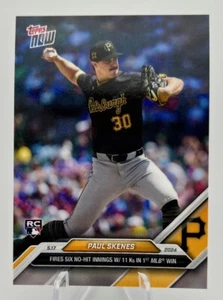 2024 Topps Now Paul Skenes Rookie Card # 201 - Bild 1 von 2