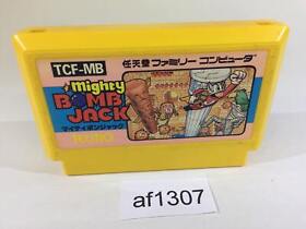 af1307 Mighty Bomb Jack NES Famicom Japón