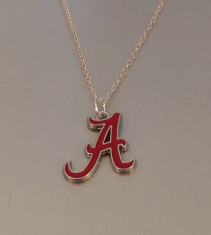 Alabama Crimson Tide Football 🏈 ROLL TIDE 🏈 Necklace - Nick Saban Bear Bryant Cover