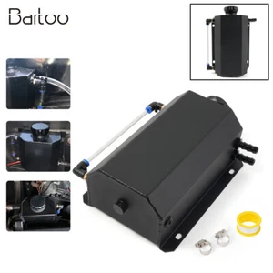 Universal 2L Aluminum Radiator Coolant Overflow Expansion Water Bottle Tank - Bild 1 von 10