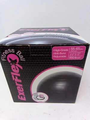 PBLX Exerflex Fitness Ball With Pink Pump! FAST SHIPPING - Image 1 of 3