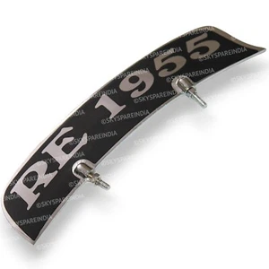 Customize RE 1955 Front Mudguard Number Plate Compatible with Royal Enfield BSA - Bild 1 von 11