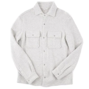Marco Pescarolo F/W 24-25 Extra-Soft Alpaca Overshirt Relaxed M NWT Shirt-Jacket - Picture 1 of 7