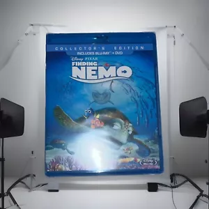 Disney Pixar Finding Nemo w/ Slip Cover Collectors Edit Blu-Ray + DVD NEW Sealed - Picture 1 of 4