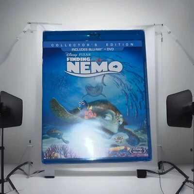 Disney Pixar Finding Nemo w/ Slip Cover Collectors Edit Blu-Ray + DVD NEW Sealed - Image 1 of 4