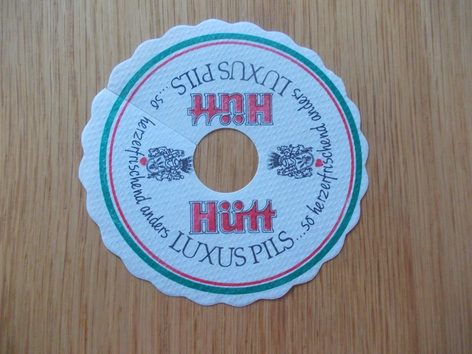 altes Pilsdeckchen Brauerei Hütt Baunatal - Bild 1 von 1