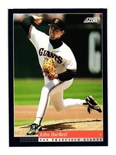 1994 Score #5 John Burkett San Francisco Giants