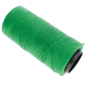 Cordón encerado Knot-It 1 mm verde hierba 43961 (144 m/472 pies) poliéster de 2 capas - Imagen 1 de 6