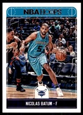 2017-18 Panini NBA Hoops Nicolas Batum Basketball Cards #74