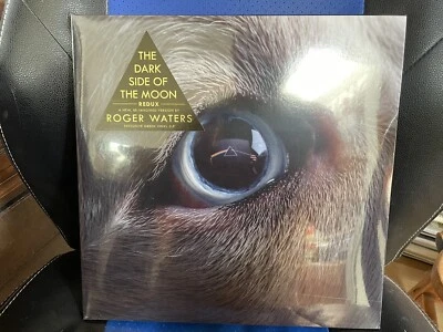 LIMITED EDITION ROGER WATERS THE DARK SIDE OF THE MOON REDUX GREEN VINYL IN HAND - Image 1 of 4