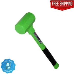 3 Lbs. Deadblow Mallet | Heavy Duty Hammer Plastic Dead High Blow Rubberized – - Picture 1 of 2