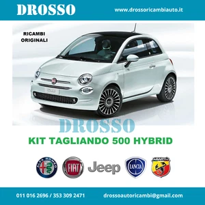 Kit Tagliando Per Fiat 500 C Mild Hybrid 1.0 51KW 69CV Filtri 3Olio 0w20 ORIGINA - Picture 1 of 5
