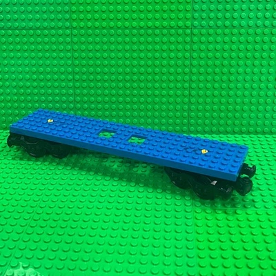 Lego Train Base Blue 6 x 28 (92339) with Wheel Housings (2878c02) : Train Kit - Image 1 of 4